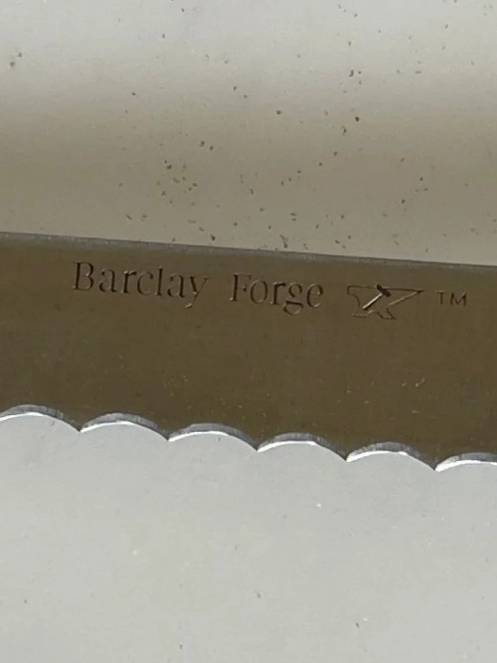 Barclay Forge Steel 9-1/2 Inch Ham & Bread Knife